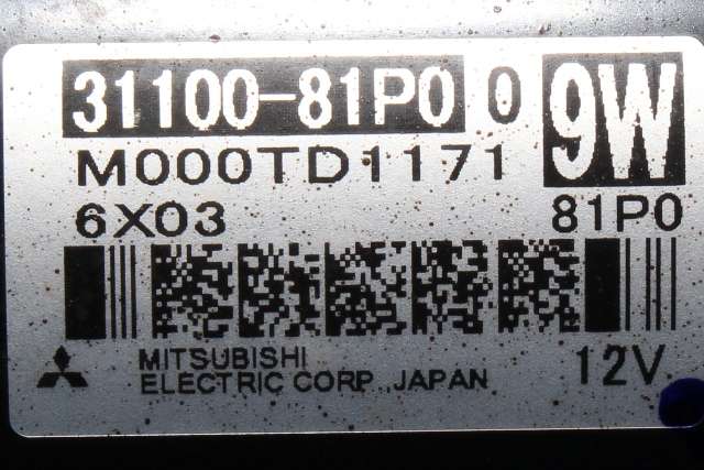 Starter til Suzuki Ignis 2016-->> (Type II) (MITSUBISHI|M000TD1171|31100-81P00|)