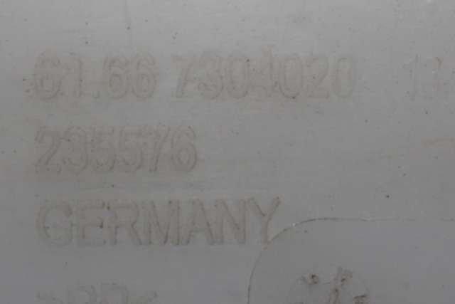 Spylertank foran til BMW i3 2013-2022 (BMW|61.66-7 304 020|)