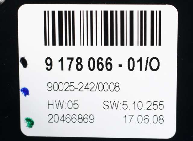 Varmeapparat betjening til BMW X5 2007-2013 (E70) (E70) (BMW|9 178 066|)