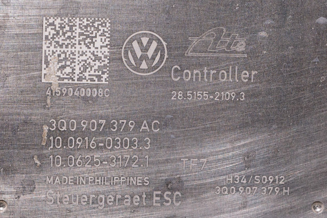 ABS sentral til VW Passat 2015-2019 (Fase 1) (B8) (B8) (VAG|3Q0 614 517 AC|3Q0 907 379 AC|)