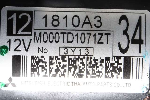 Starter til Mitsubishi Space Star 2013-->> (Type II) (MITSUBISHI|1810A334|)