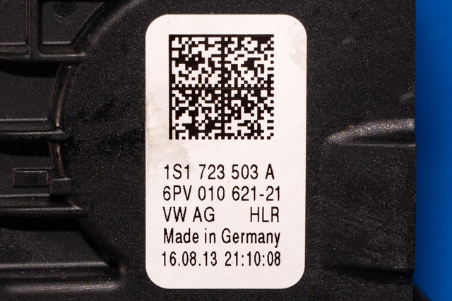 Pedal gass til VW E-Up 2013-2019  (HELLA|6PV 010 621-21|1S1 723 503 A|)