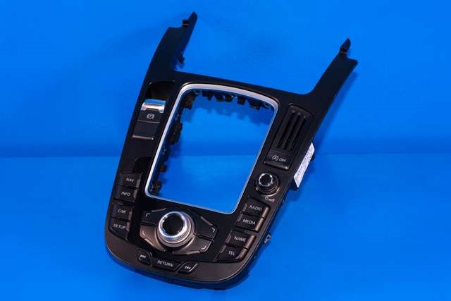 Bilstereo navigasjon betjeningspanel til Audi A4, Allroad 2009-2016 (Type I) (B8) (B8) (VAG|8T0 919 609 WFX|)