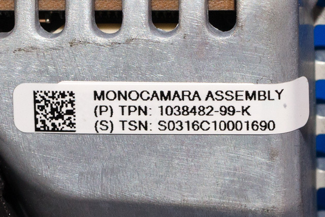Parkeringskamera foran til Tesla Model S 2013-2016 (Fase 1)  (TESLA|1038482-99-K|)