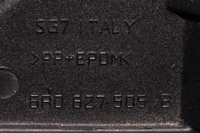 Baklukelås til VW Polo 2009-2014 (Type V, Fase 1)  (VAG|6R0 827 505 B|)