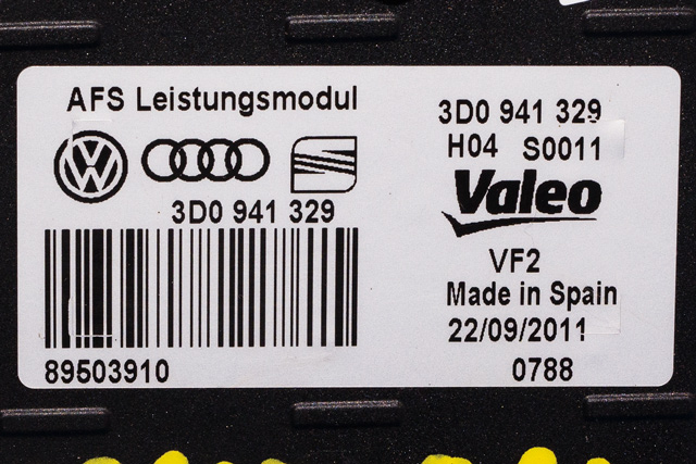 Styreenhet lys (LCM - Light Control Module) til VW Passat 2011-2015 (B7) (B7) (VAG|3D0 941 329|)