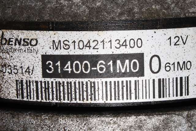 Dynamo til Suzuki SX4 S-CROSS 2013-->> (Type II) (DENSO|104211-3400|31400-61M00|)
