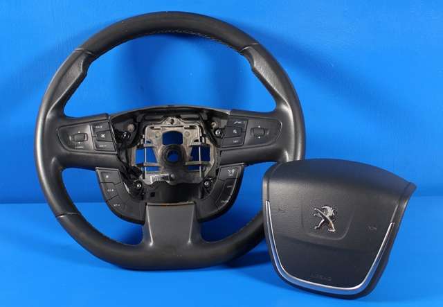 Airbag ratt til Peugeot 508, 2011-2014 (Type I, Fase 1) (PEUGEOT|96 874666 ZE)