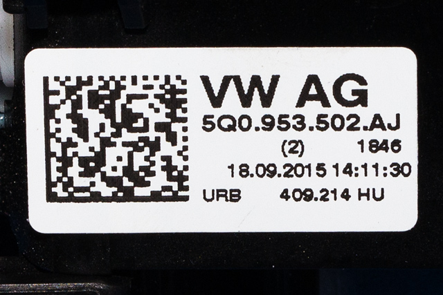 Bryter combi til VW Passat 2015-2019 (Fase 1) (B8) (B8) (VAG|3Q0 953 521 AN|)