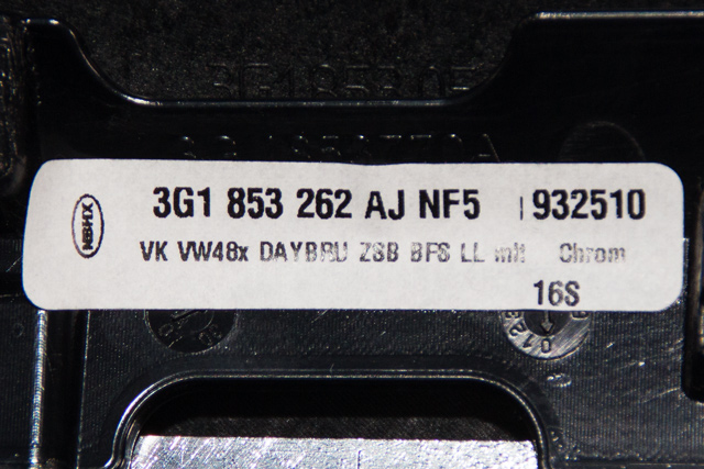 Dashbord diverse til VW Passat 2015-2019 (Fase 1) (B8) (B8) (VAG|3G1 853 262 AJ|)