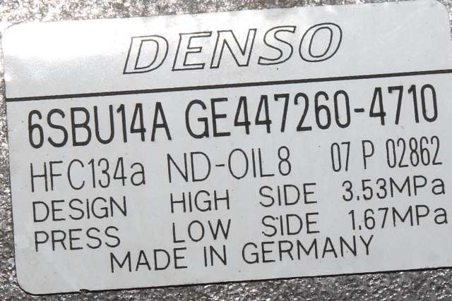 Aircondition kompressor til BMW X1 2009-2015 (E84) (E84) (DENSO|447260-4710|)