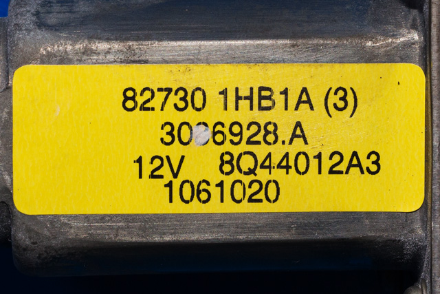 Ruteheis venstre bak til Nissan Note 2013-2017 (Type II) (NISSAN|82730-1HB1A|)