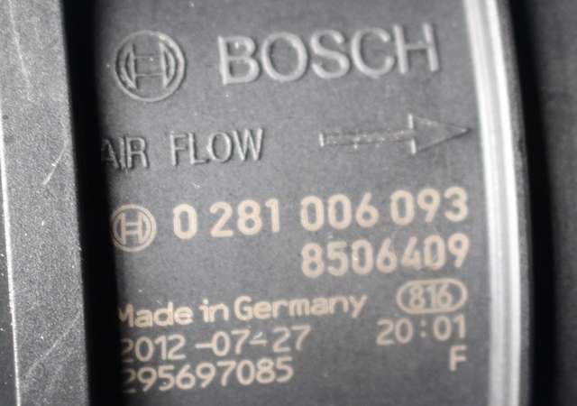 Luftmengde/luftmassemåler til BMW X1 2009-2015 (E84) (E84) (BOSCH|0 281 006 093|8 506 409|)