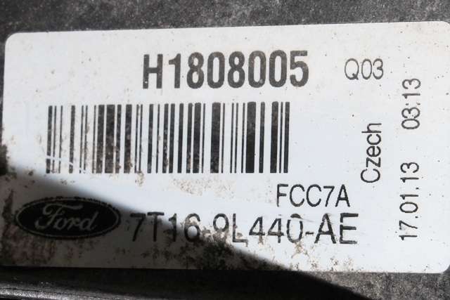 Intercooler til Ford Transit Connect 2009-2013 (Type I, Fase 2)  (FORD|7T16-9L440-AE|)
