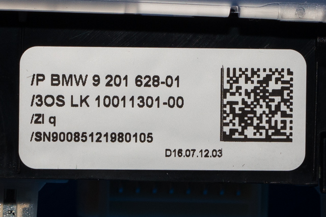 Taklyspanel til BMW X1 2009-2015 (E84) (E84) (BMW|9 201 628|)