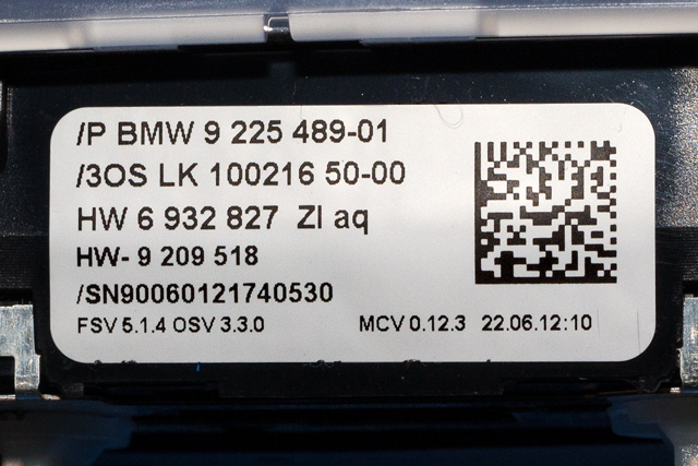 Taklyspanel til BMW X1 2009-2015 (E84) (E84) (BMW|9 225 489|)