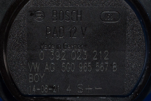Sirkulasjonspumpe til VW E-Up 2013-2019 (BOSCH|0 392 023 212|5G0 965 567 B|)