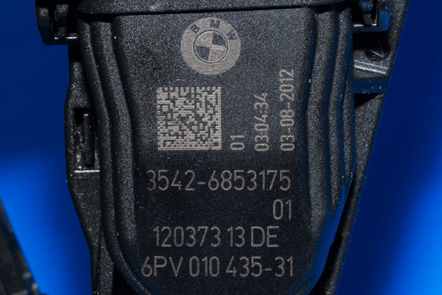 Pedal gass til BMW X1 2009-2015 (E84) (E84) (HELLA|6PV 010 435-31|35.42-6 853 175|)