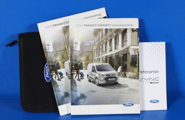 Instruksjonsbok til Ford Transit Connect, 2013-2018 Type II, Fase 1  