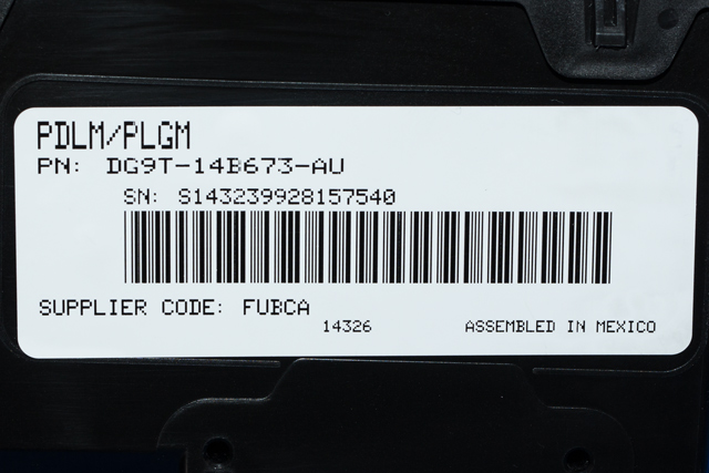Styreenhet elektrisk bakluke til Ford Mondeo 2014-2019 (Type V, Fase 1) (FORD|DG9T-14B673-AU|)