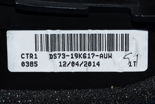 Dashbord friskluftdyse midtkonsoll til Ford Mondeo 2014-2019 (Type V, Fase 1) (FORD|DS73-19K617-AUW|)