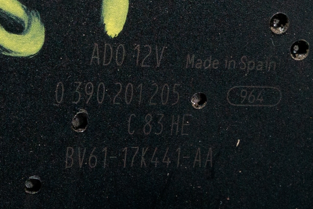 Viskermotor bakrute til Ford Focus 2011-2014 (Type III, Fase 1) (BOSCH|0 390 201 205|BV61-17K441-AA|)