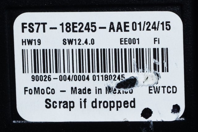 Varmeapparat betjening til Ford Mondeo 2014-2019 (Type V, Fase 1) (FORD|FS7T-18E245-AAE|)