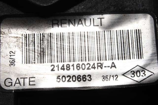 Aircondition kjølevifte til Renault Master 2010-2013 (Type III, Fase 1)  (RENAULT|2148 16024R|)