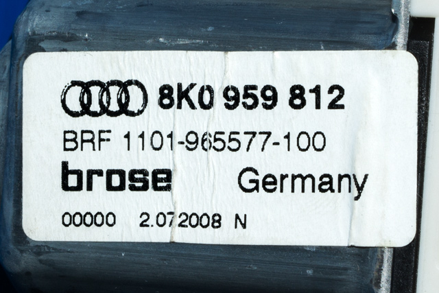 Ruteheis høyre bak til Audi A4 2007-2014 (Type IV) (B8) (B8) (VAG|8K0 959 812|)