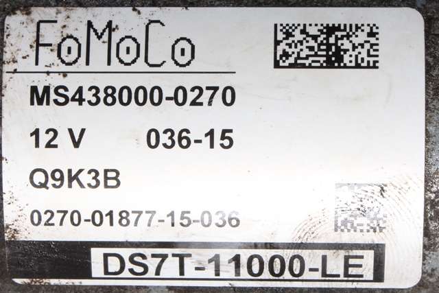 Starter diesel til Ford Mondeo 2014-2019 (Type V, Fase 1) (DENSO|438000-0270|DS7T-11000-LE|)