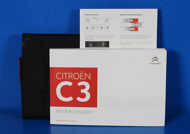 Instruksjonsbok til Citroën C3, 2016-->> (Type III)