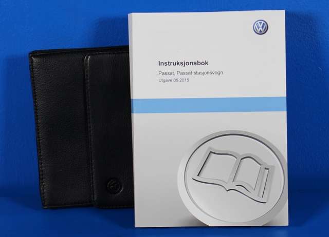 Instruksjonsbok til VW Passat, 2015-2019 (Fase 1) (B8) (B8) 