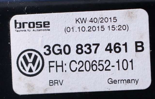 Ruteheis venstre foran til VW Passat 2015-2019 (Fase 1) (B8) (B8) (VAG|5Q4 959 801 B|)