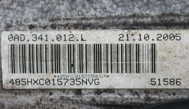 Girkasse 4WD komplett automat til VW Touareg 2003-2007 (Type I, Fase 1)  (HZY|)