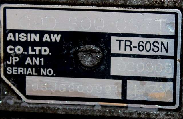 Girkasse 4WD komplett automat til VW Touareg 2003-2007 (Type I, Fase 1)  (HZY|)