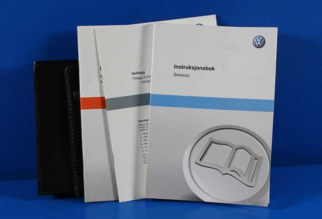 Instruksjonsbok til VW Scirocco, 2008-2013  