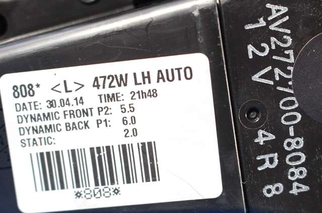 Varmeapparat motor til Toyota Auris 2013-2015 (Type II, Fase 1) (DENSO|272700-8084|)