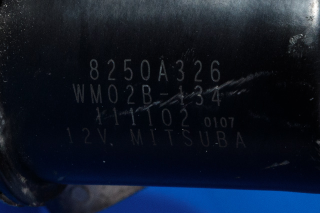 Viskermotor frontrute komplett m/overføring til Peugeot iOn 2011-2020 (MITSUBISHI|8250A326|)