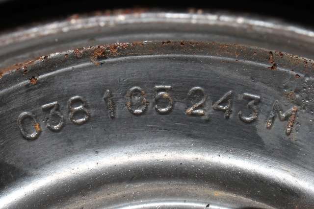 Reimskive til VW Passat 2011-2015 (B7) (B7) (VAG|038 105 243 M|)