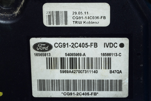ABS sentral til Ford Mondeo 2011-2014 (Type IV, Fase 2) (FORD|CG91-2C405-FB|)