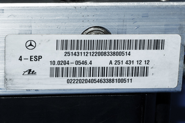 ABS sentral til Mercedes GL 2006-2012 (X164) (X164) (MERCEDES|A 251 431 12 12|)