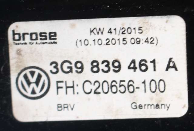 Ruteheis venstre bak til VW Passat 2015-2019 (Fase 1) (B8) (B8) (VAG|5Q4 959 812 E|)