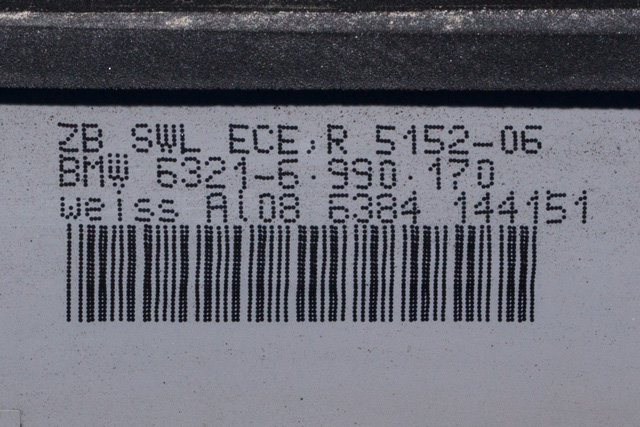 Baklykt høyre ytre til BMW X3 2003-2006 (Fase 1) (E83) (E83) (BMW|63.21-6 990 170|)