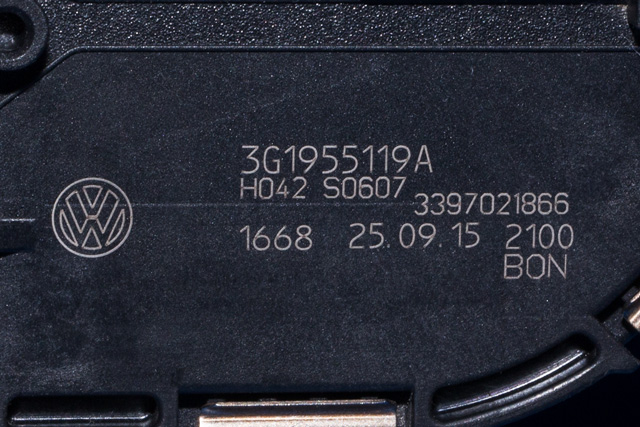 Viskermotor frontrute komplett m/overføring til VW Passat 2015-2019 (Fase 1) (B8) (B8) (VAG|3G1 955 023 C|3G1 955 119 A|)