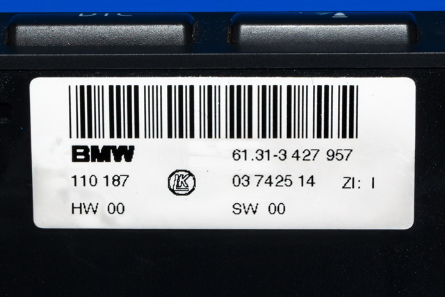 Bryter diverse til BMW X3 2007-2010 (Fase 2) (E83) (E83) (BMW|61.31-3 427 957|)