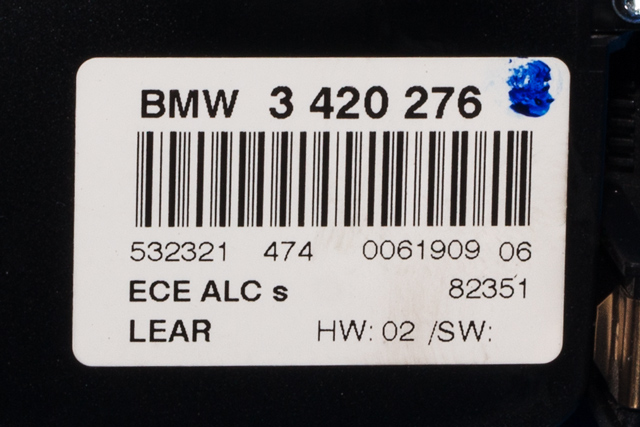 Bryter lys til BMW X3 2007-2010 (Fase 2) (E83) (E83) (BMW|3 420 276|)