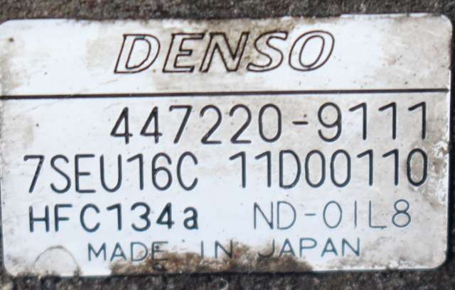 Aircondition kompressor til Porsche Cayenne 2002-2006 (Fase 1) (9PA) (9PA) (DENSO|447220-9111|)