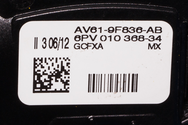 Pedal gass til Ford C-Max 2010-2015 (Type II, Fase 1)  (HELLA|6PV 010 368-34|AV61-9F836-AB|)