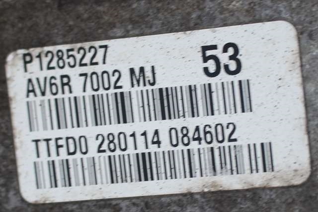 Girkasse manuell 6-trinn til Volvo V40 2012-2019 (FORD|AV6R-7002-MJ|P1285227|)