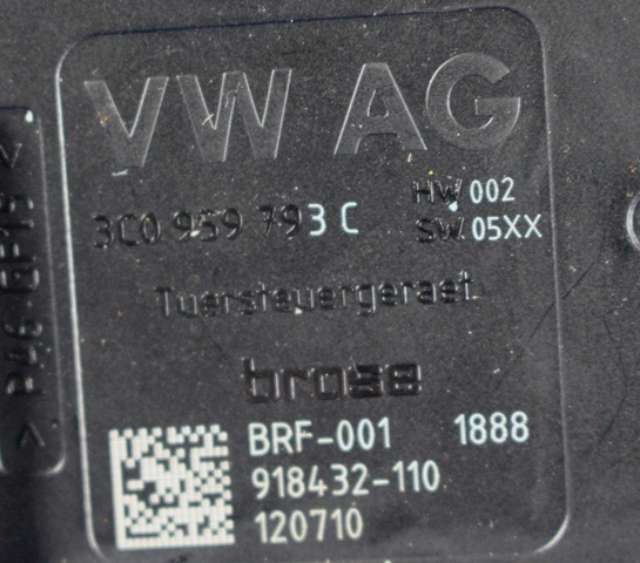 Ruteheis venstre foran til VW Passat 2011-2015 (B7) (B7) (VAG|3AA 959 701 A|)